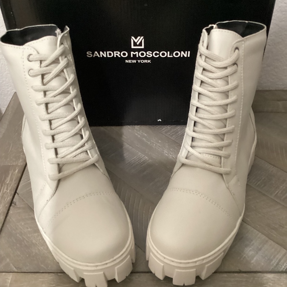 Sandro Moscoloni Platform High Lace Boot (Women)